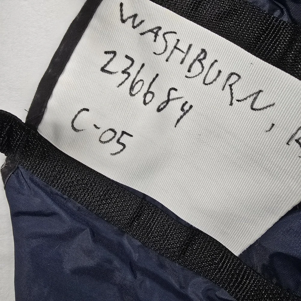 United States Naval Academy USNA Blue Garment Suit Bag Blue‎ Scientia